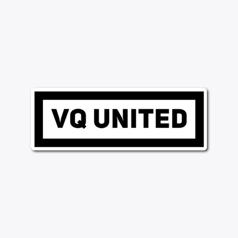 VQ United Box Logo Decal